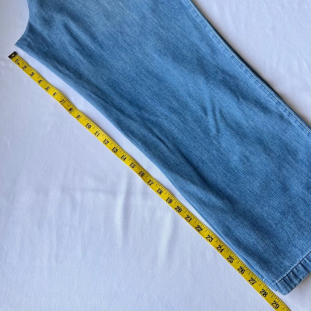 *FIRM PRICE* J. Jill Indigo Pull-On Wide-Leg Pants - Picture 7 of 11